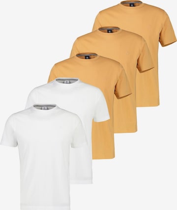 LERROS Shirt 'Basic' in Gelb: Vorderseite