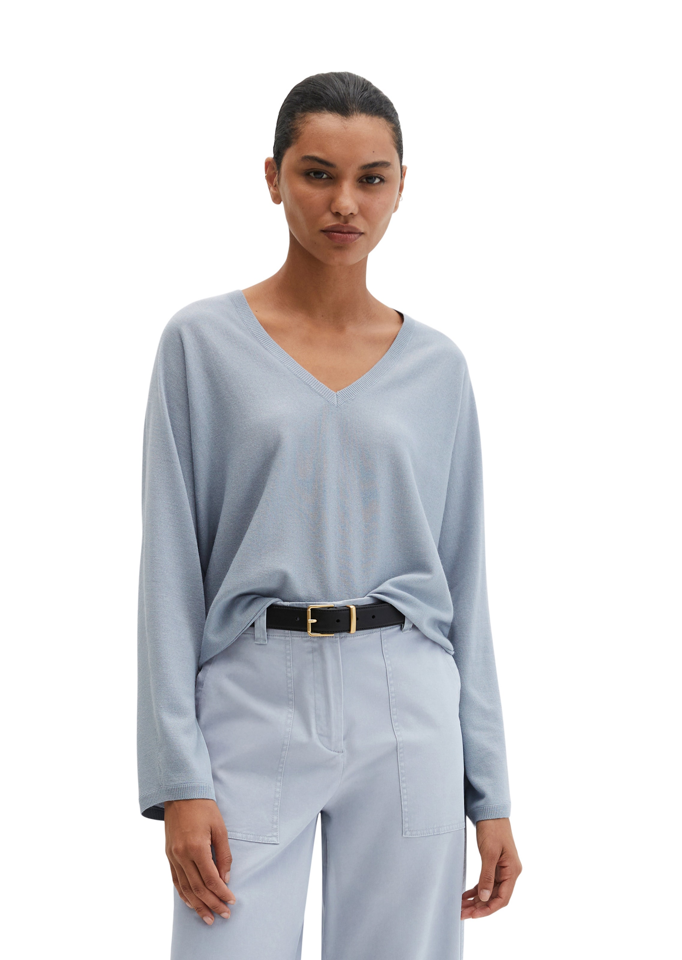 Marc O'Polo Pullover in Blau: Vorderseite