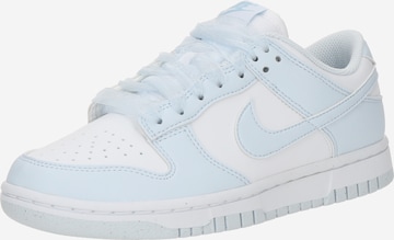 Baskets basses 'DUNK NEXT NATURE' Nike Sportswear en blanc : devant