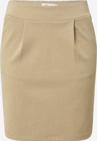 ICHI Skirt in Beige: front