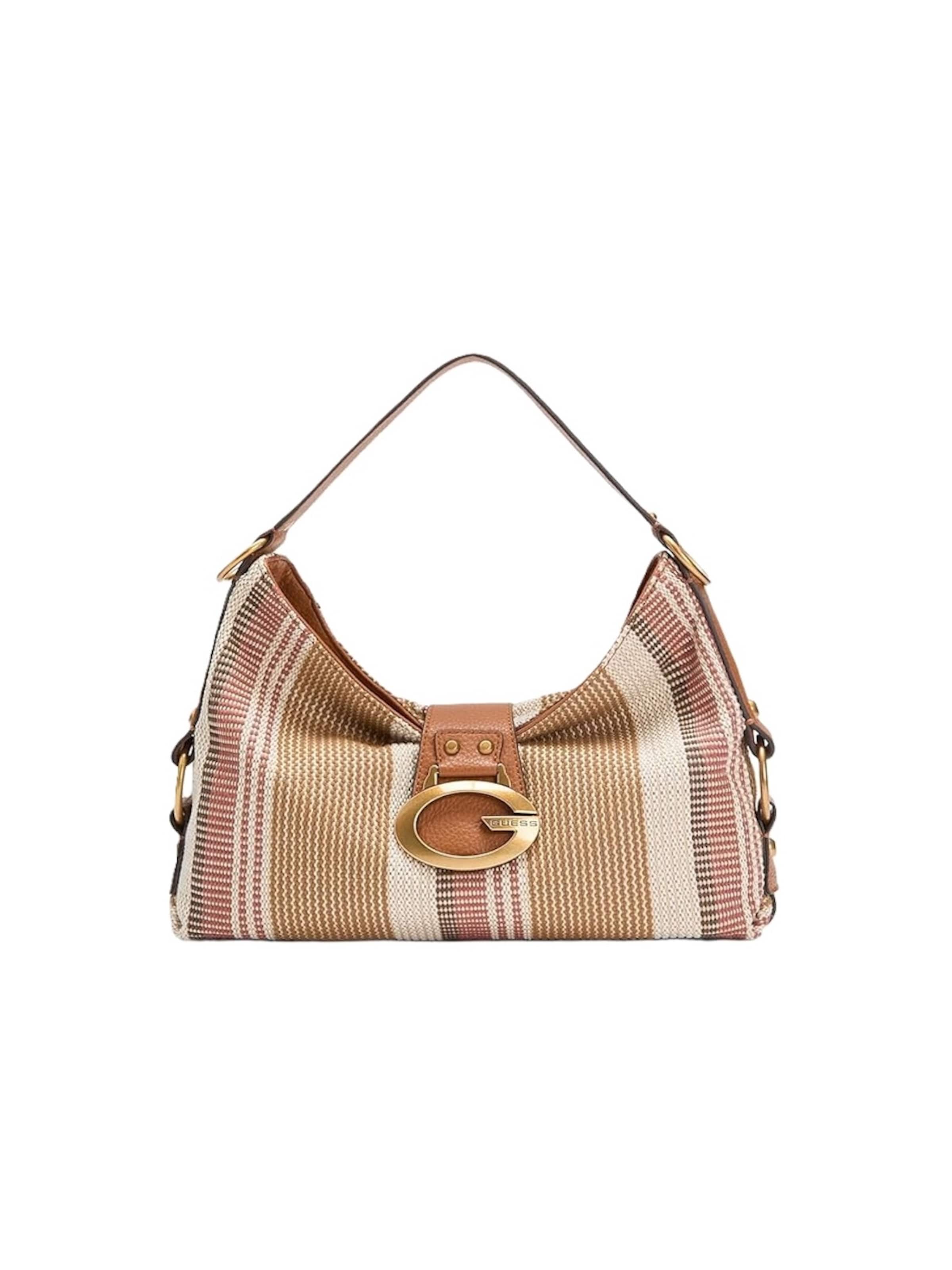 Borsa a spalla 'AB930818' di GUESS in marrone: frontale