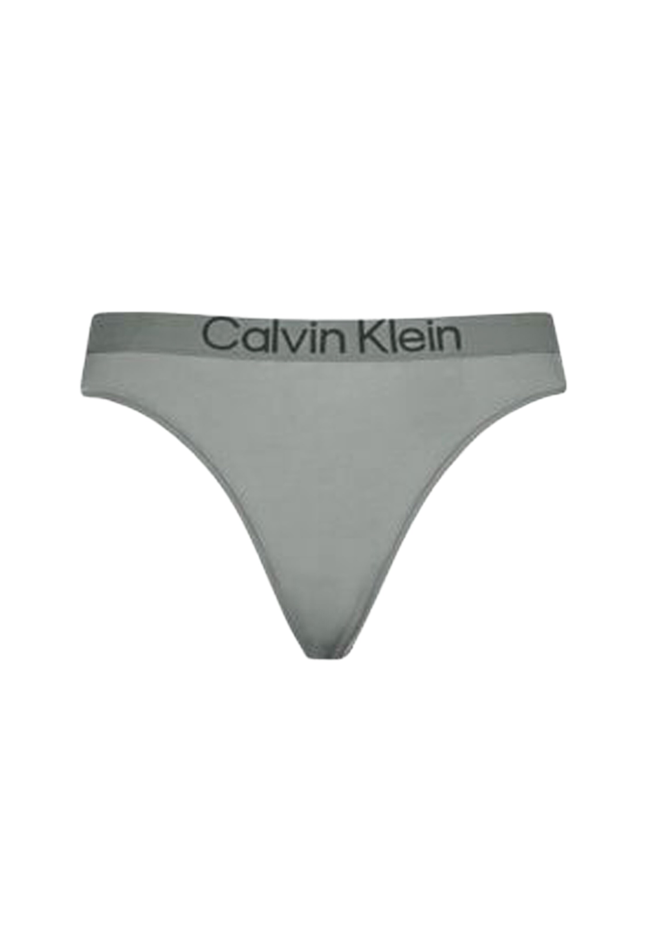 Calvin Klein String bugyik - szürke: elől