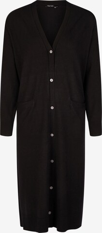 MARC AUREL Knit Cardigan in Black: front