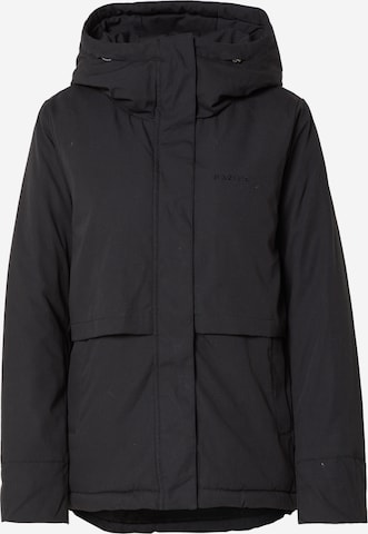 mazine Between-season jacket 'Library II' in Black: front