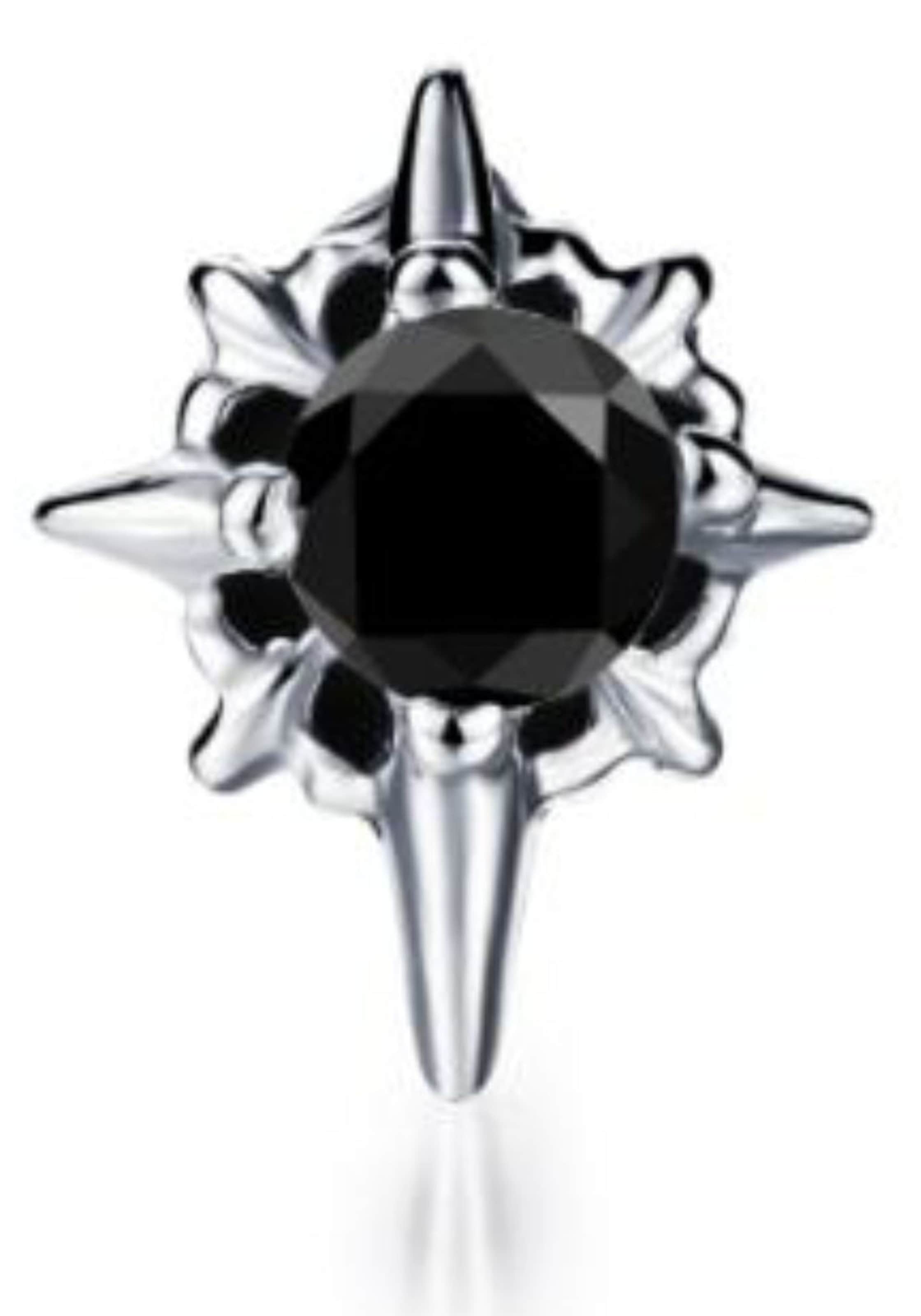 FIRETTI Earrings in Black: front