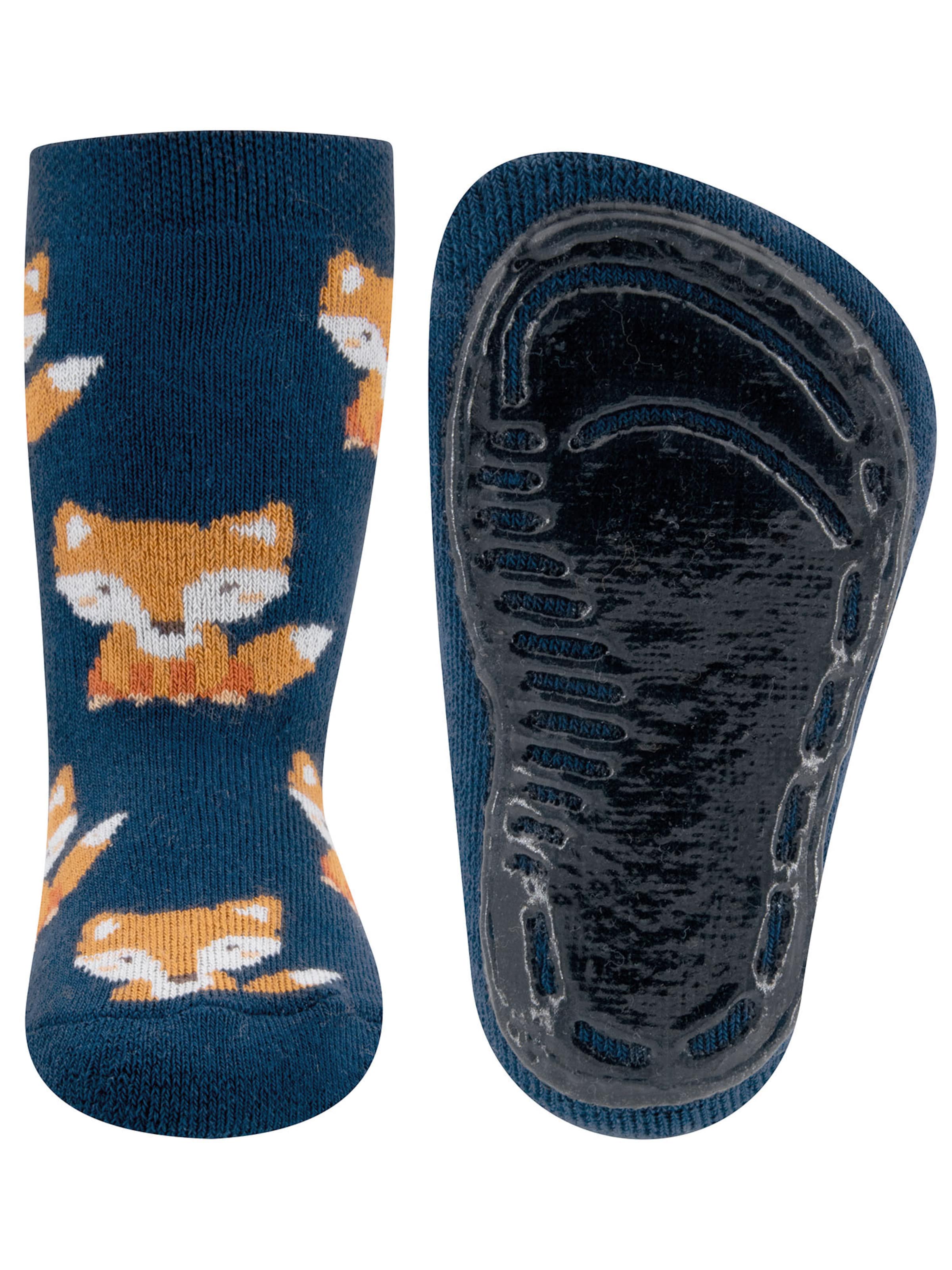 EWERS Къси чорапи 'Fuchs' в синьо: отпред