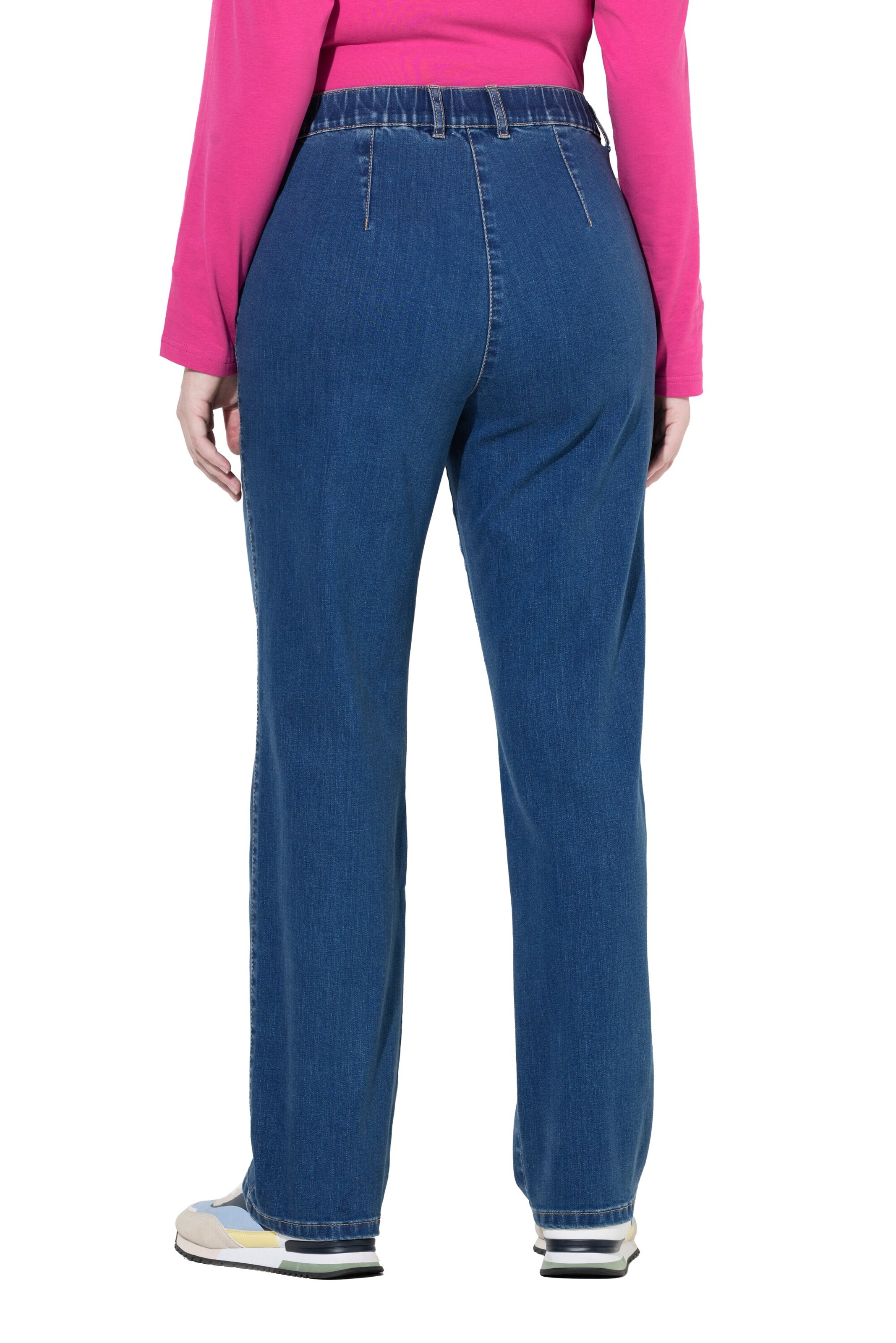 Ulla Popken Regular Jeans in Blauw