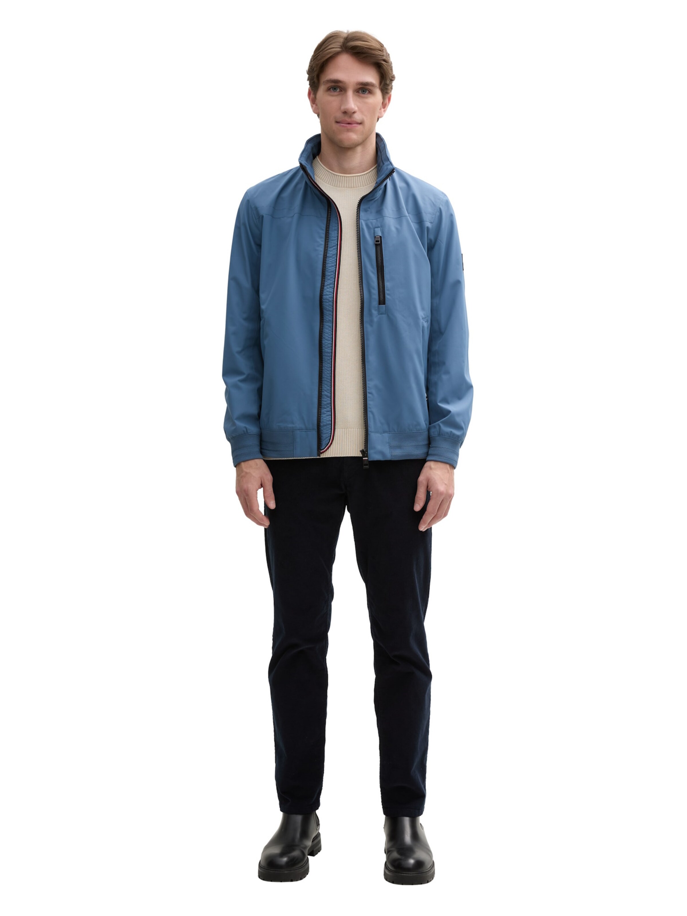 TOM TAILOR Jacke in Blau: Vorderseite