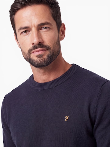 FARAH Pullover 'SHEPARD' in Blau