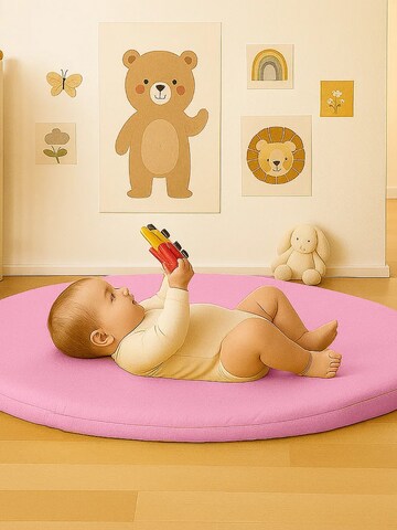 PAPATE - Manta para bebé en rosa