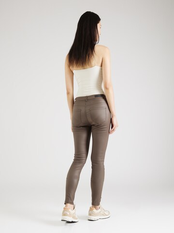 JDY Skinny Jeansy 'New Thunder' w kolorze brązowy