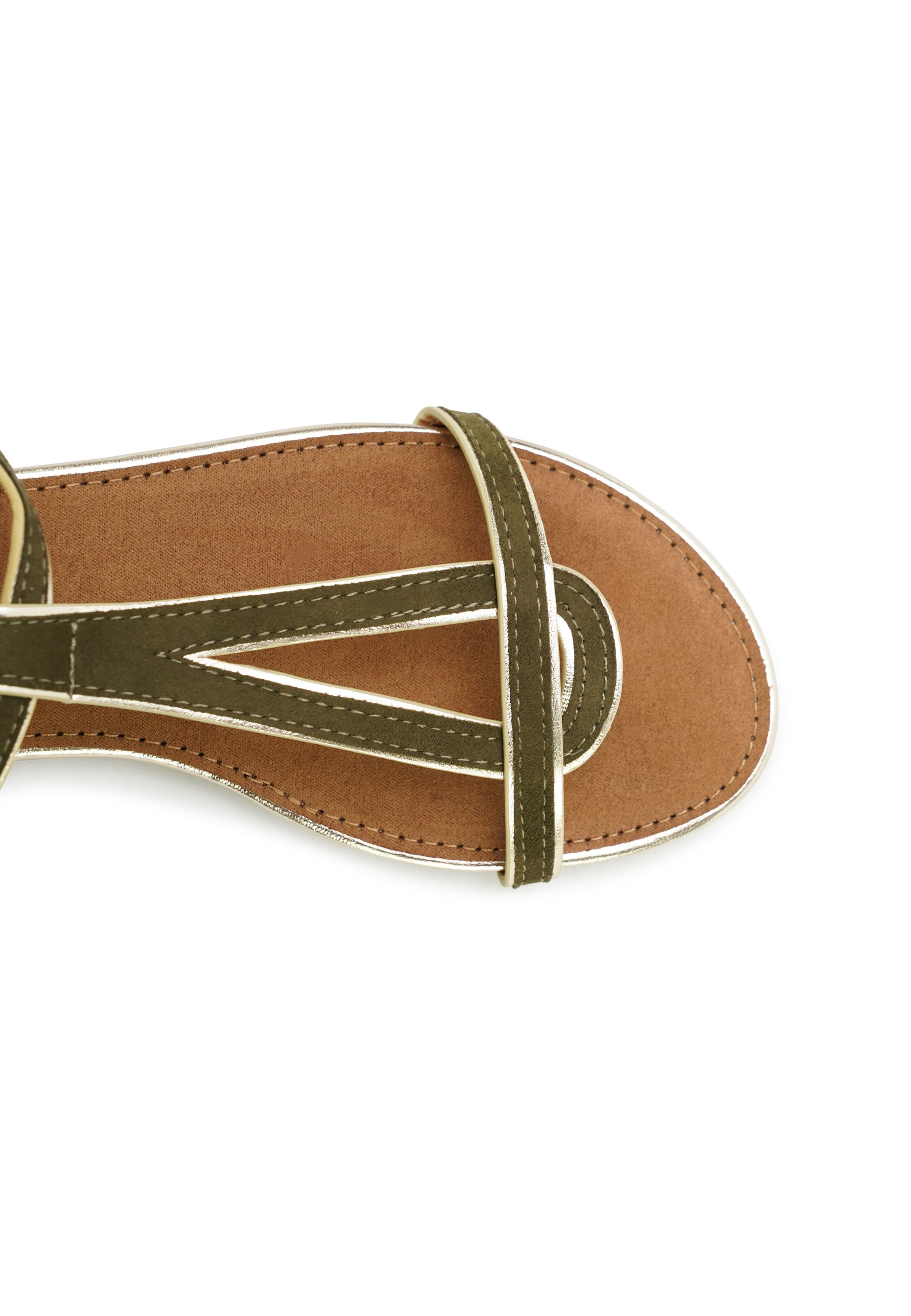 Findlay Strap Sandals 'CLEO' in Green