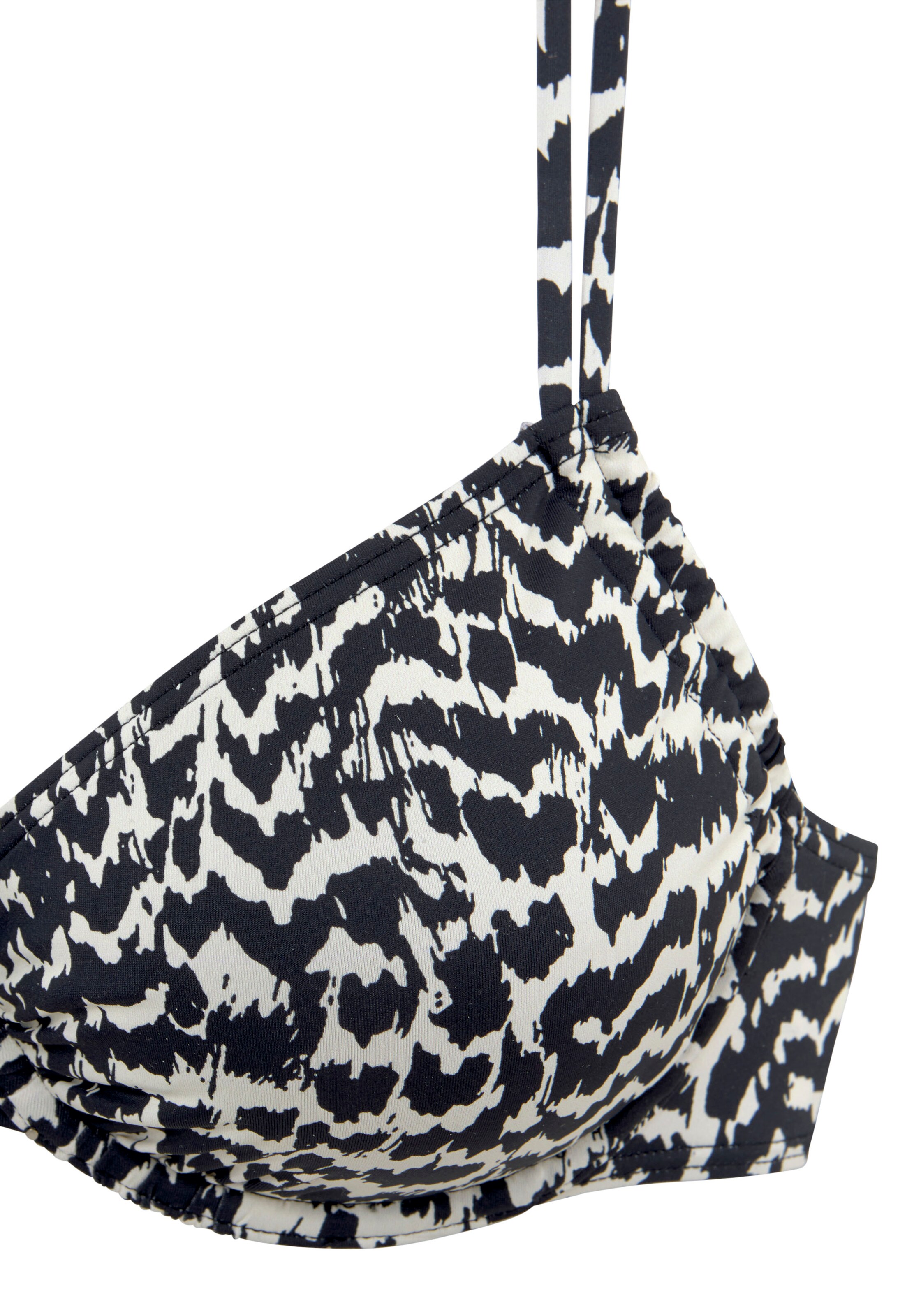 LASCANA T-Shirt Bikinitoppi värissä musta