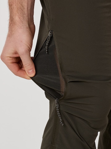 SWEDEMOUNT Normální Outdoorové kalhoty 'Tromsö' – zelená