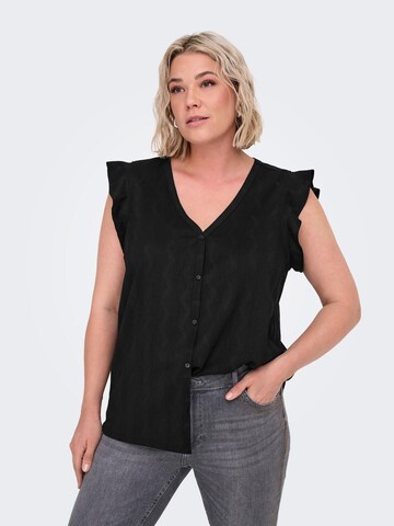 ONLY Carmakoma Blouse 'CARDia' in Zwart