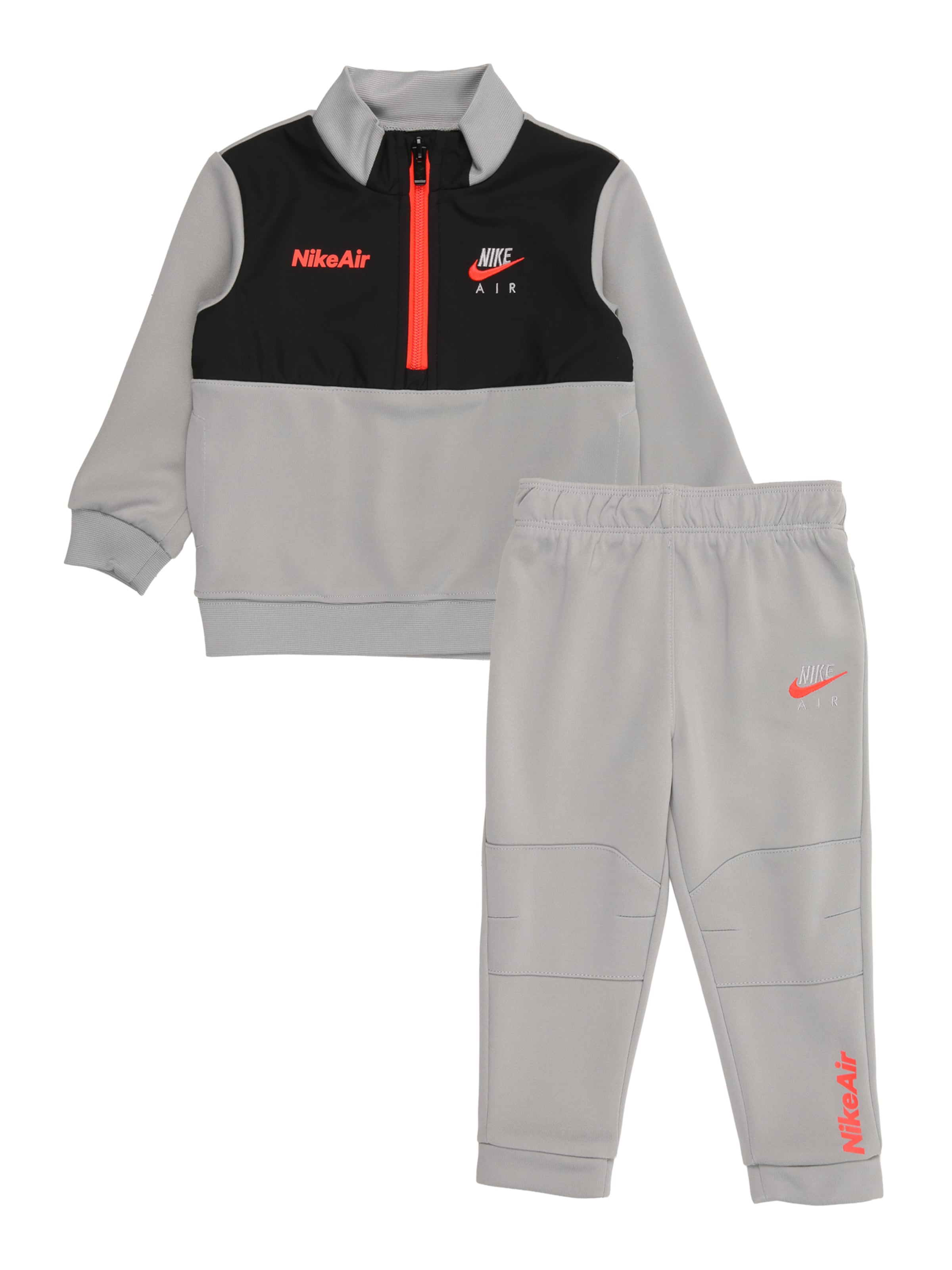 Nike Sportswear - Regular Fato de jogging 'AIR' em cinzento: frente