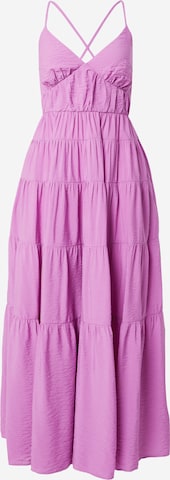 Abercrombie & Fitch Obleka | vijolična barva: sprednja stran