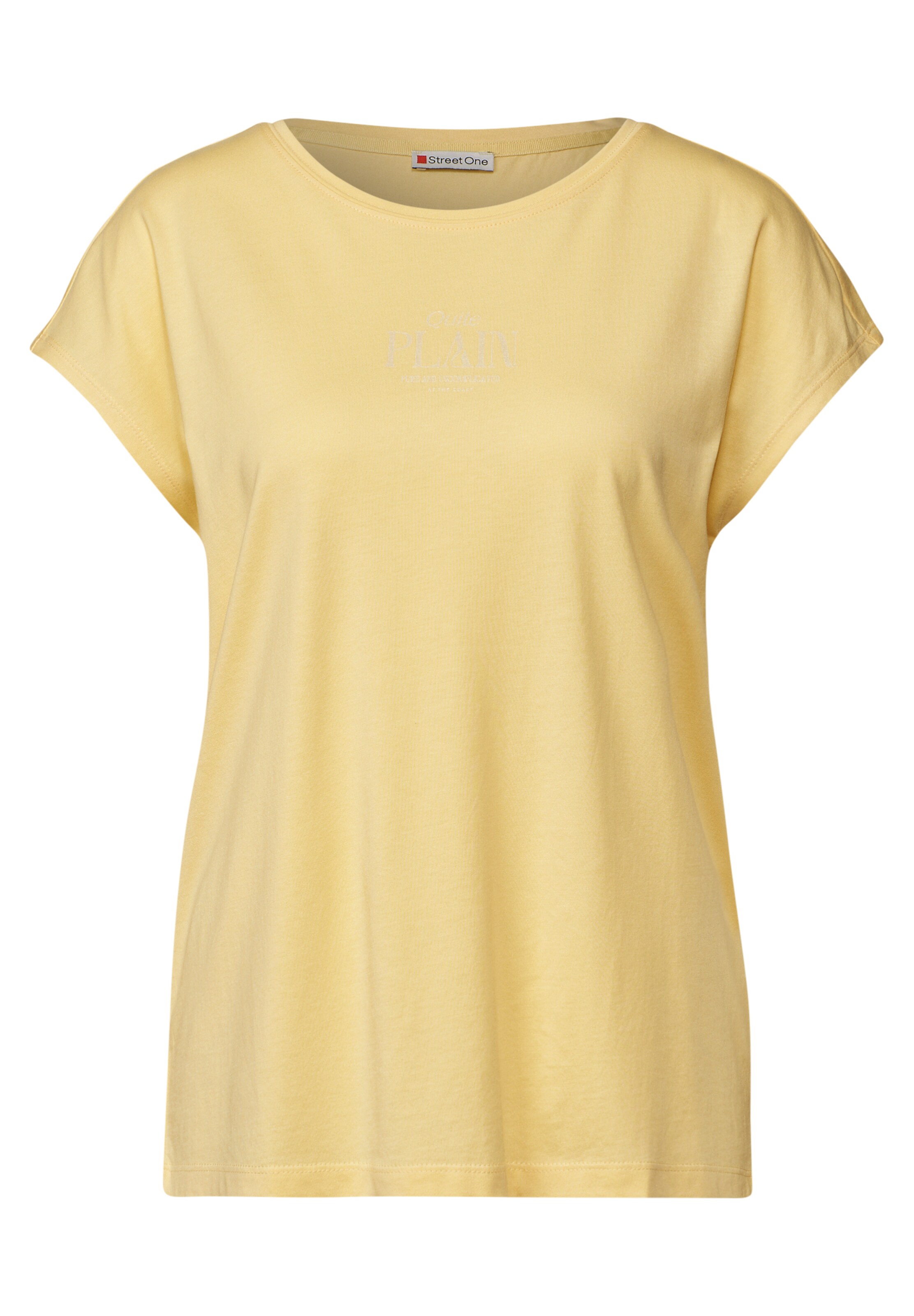 STREET ONE Shirt in Yellow: front