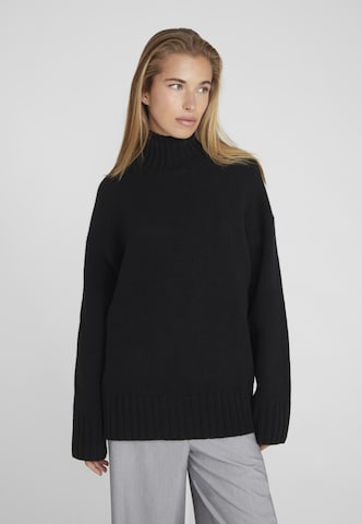 Pullover extra large 'BOXY' di Style Republic in nero: frontale