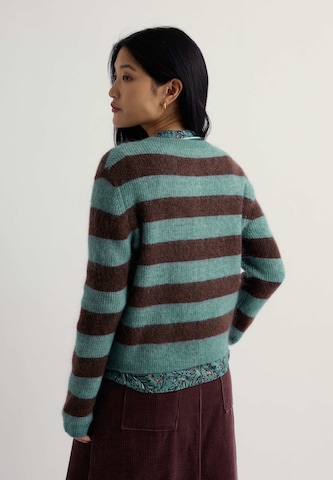 Seasalt Cornwall Gebreid vest 'Burnished Light' in Bruin