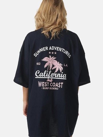 Worldclassca Oversizeshirt 'California'‌‌‌‌‌‌ in Schwarz
