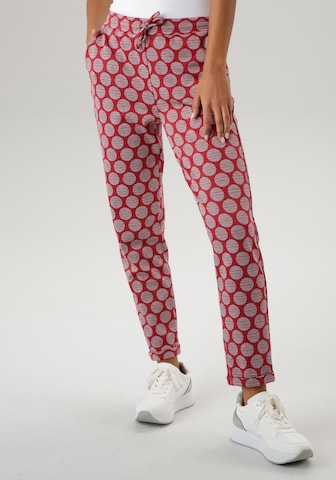 Aniston SELECTED Slim fit Pants in Red: front