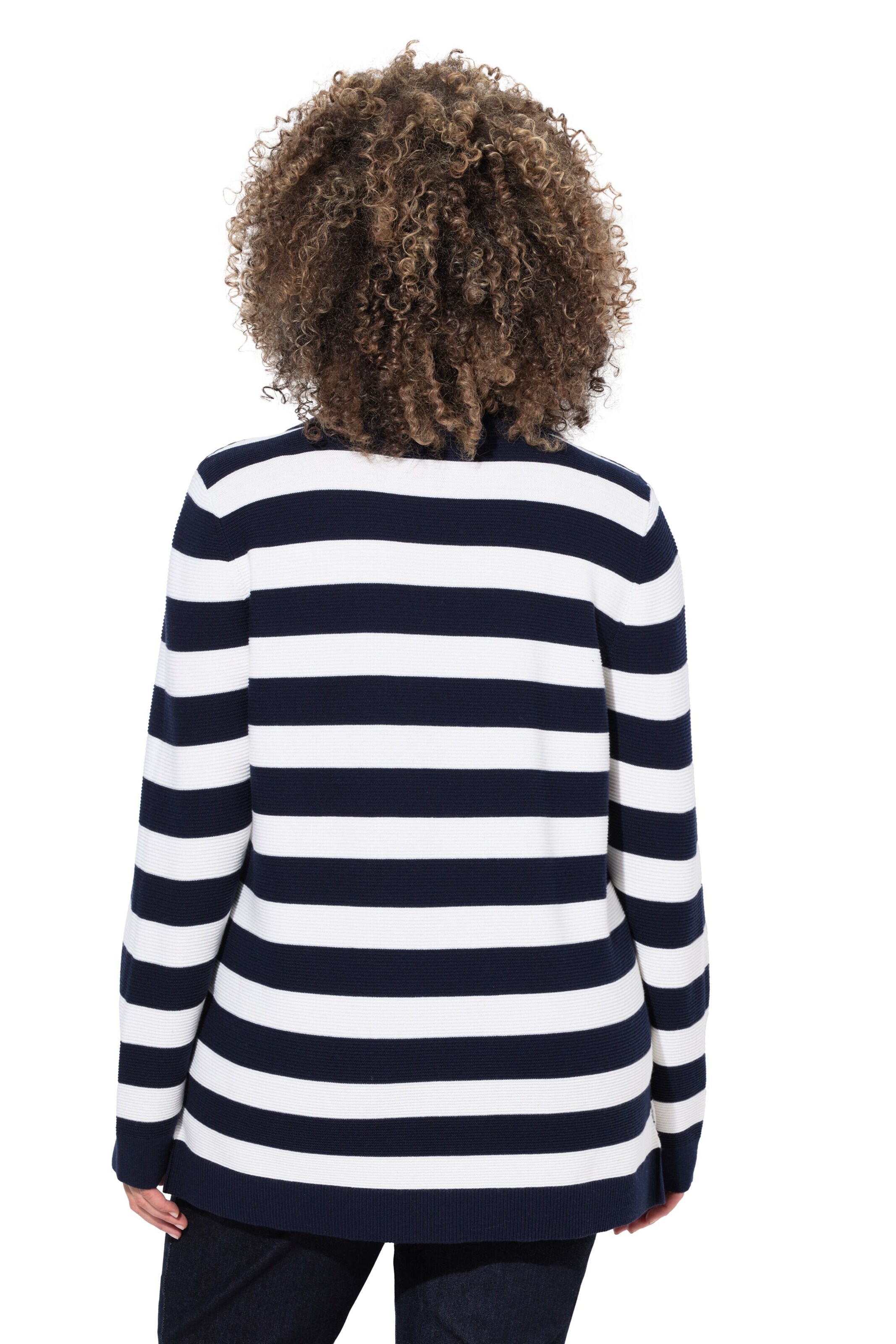 Pull-over Ulla Popken en bleu