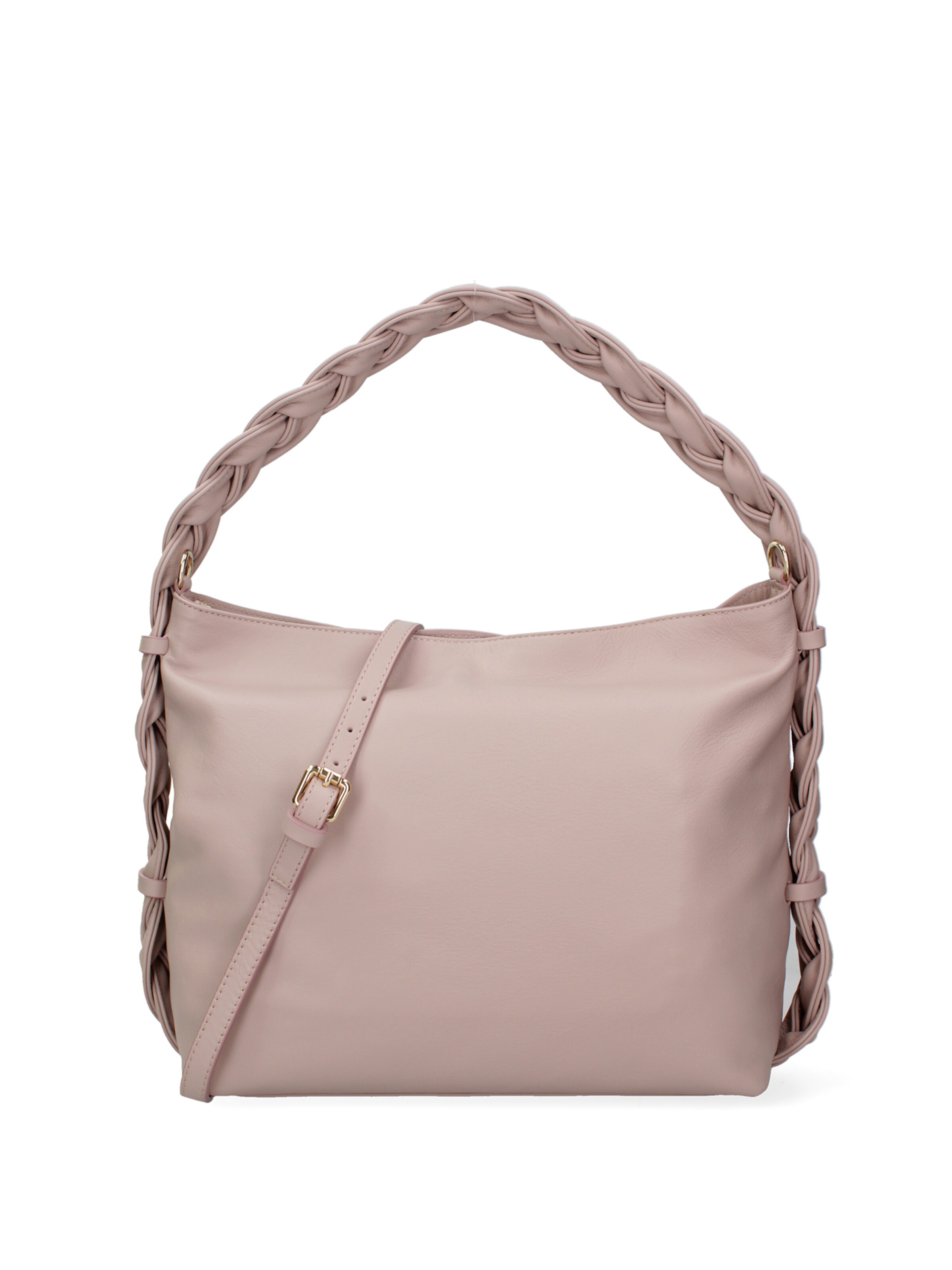 Borsa a spalla di Gave Lux in beige: frontale
