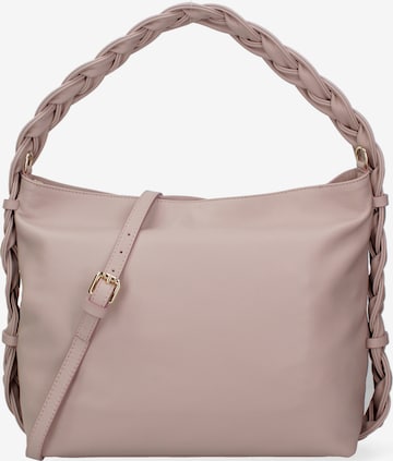Sac bandoulière Gave Lux en beige : devant
