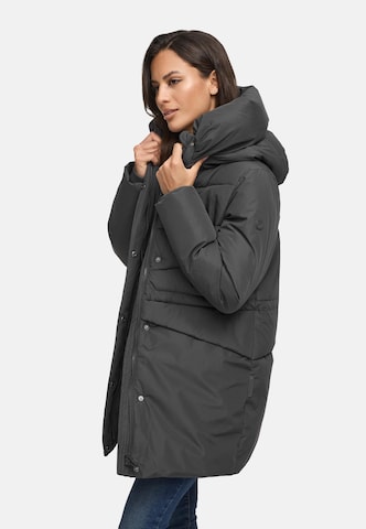 MARIKOO Winter coat 'Delilah 16' in Grey