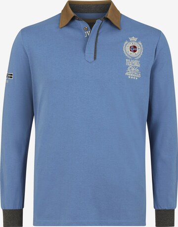 Jan Vanderstorm Sweatshirt ' Jaarne ' in Blue: front