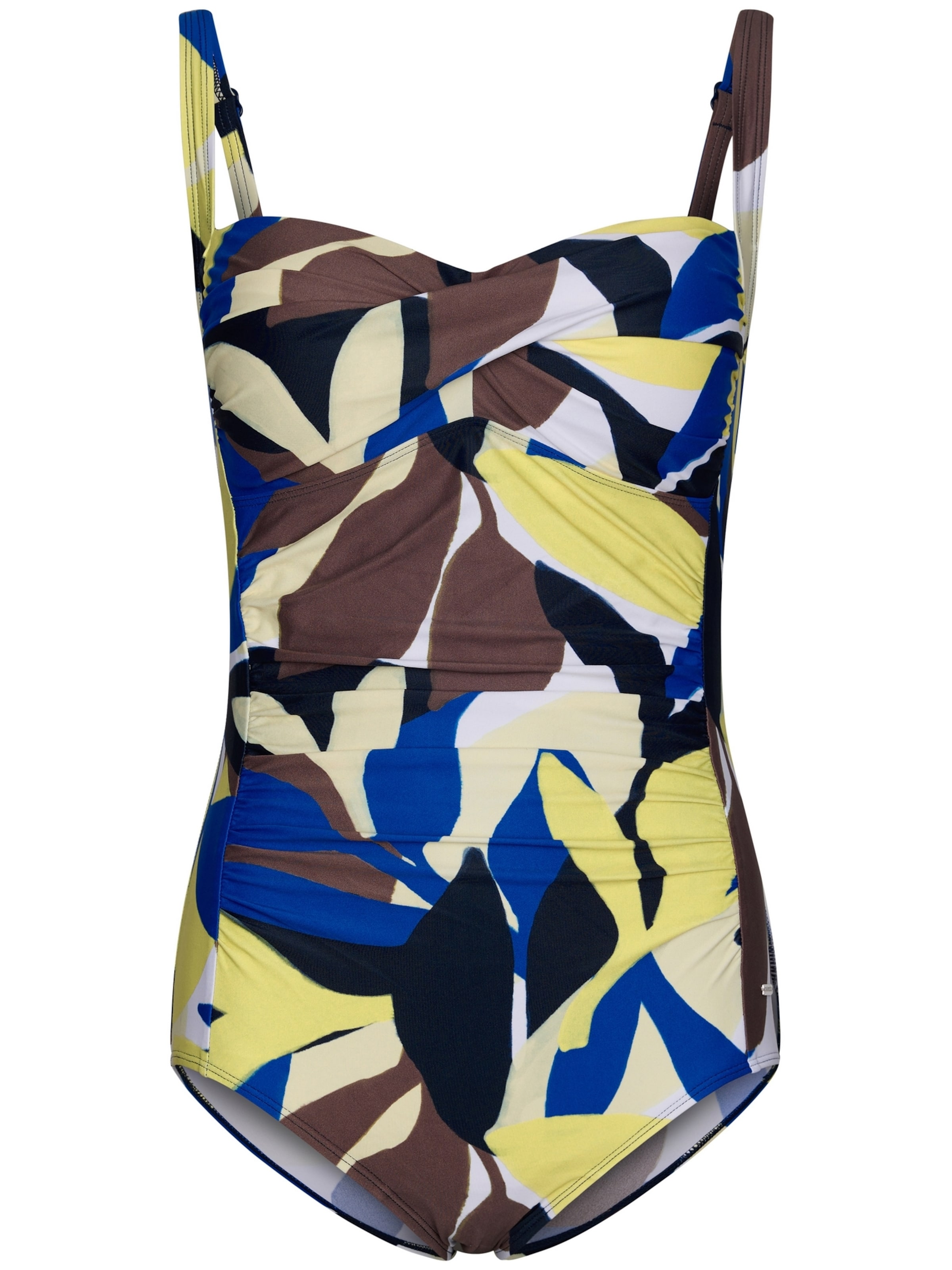 Pastunette Bandeau Shaping-badpak 'Swimsuit' in Gemengde kleuren: voorkant