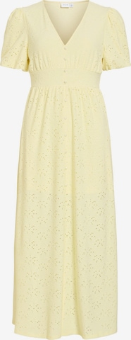Robe 'VIKawa' VILA en jaune : devant