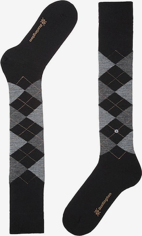 BURLINGTON Knee High Socks in Black