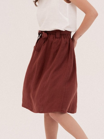 AmourLinen Rock 'Bergen'‌‌‌‌‌‌‌‌‌‌ in Rot