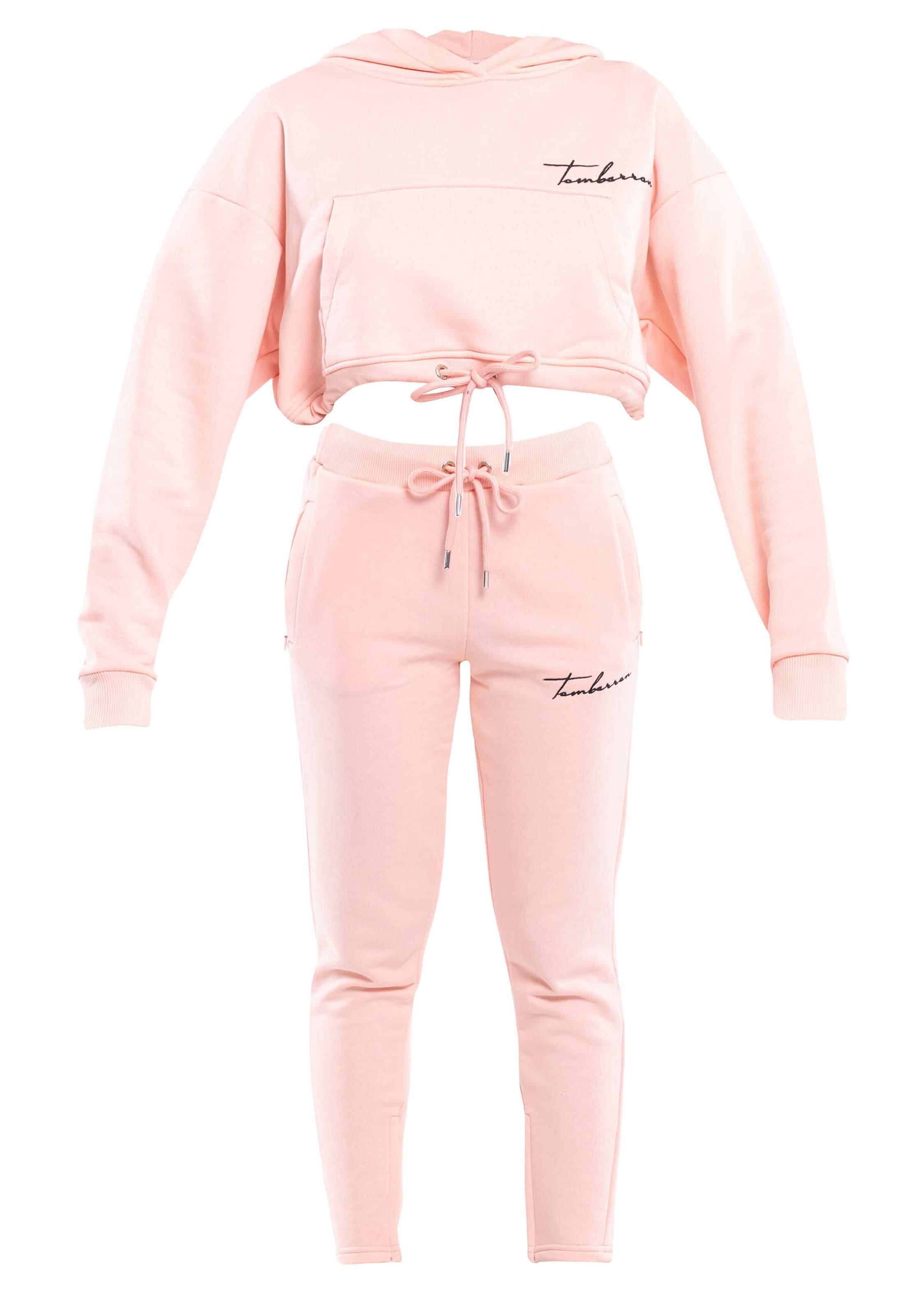 Sweat-shirt Tom Barron en rose : devant