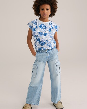 T-Shirt WE Fashion en blanc