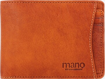 Porte-monnaies 'Don Pietro' mano en orange : devant