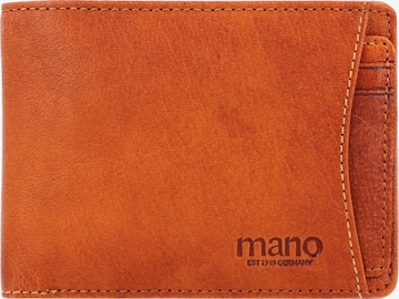 mano Wallet 'Don Pietro' in Orange: front