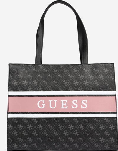 GUESS Shopper 'MONIQUE' en gris / antracita / rosa / blanco, Vista del producto
