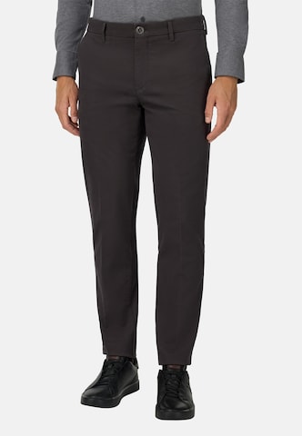 Boggi Milano Regular Hose in Grau: Vorderseite