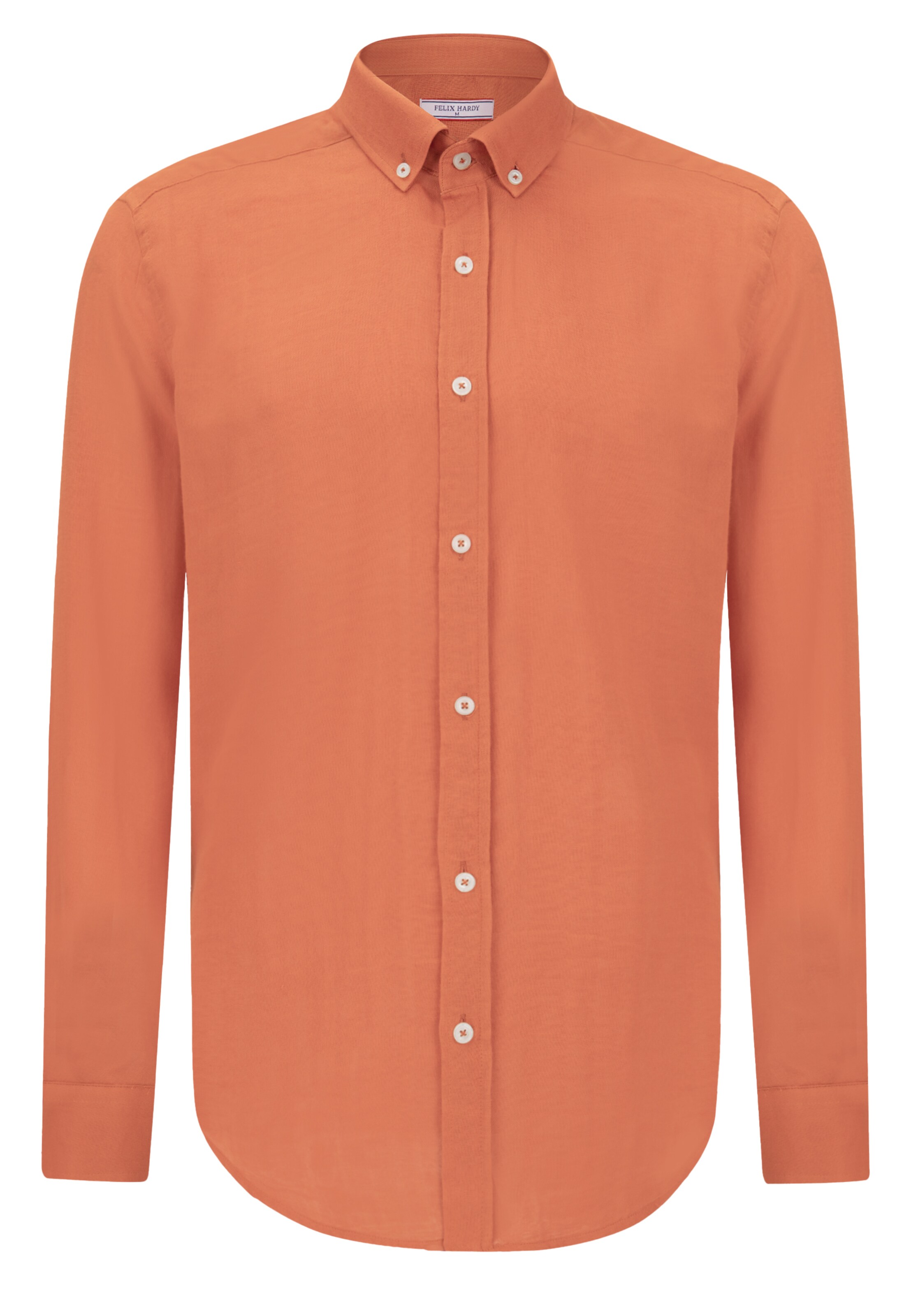 Felix Hardy Regular fit Πουκάμισο σε πορτοκαλί: μπροστά