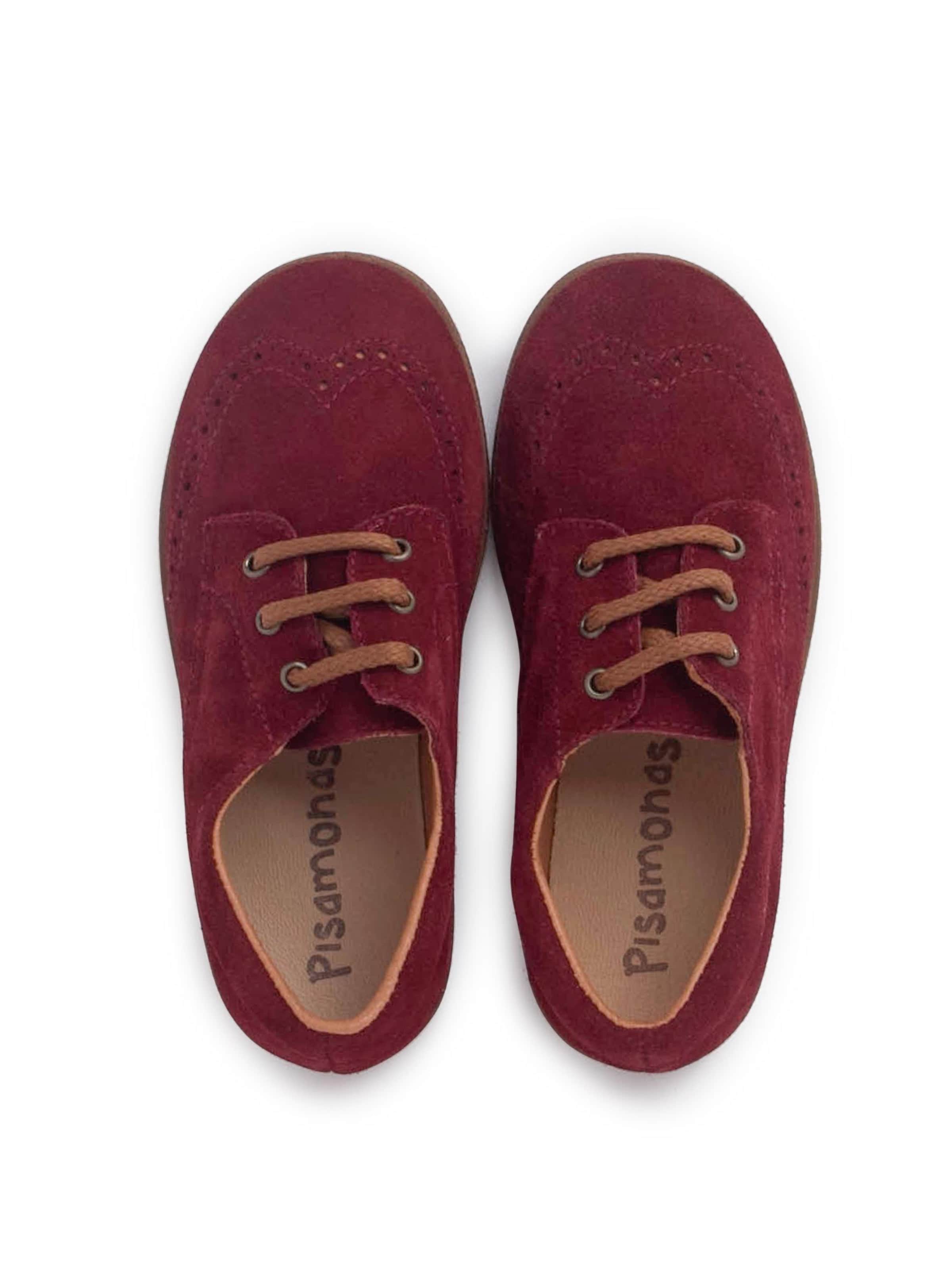 Scarpa bassa di Pisamonas in rosso