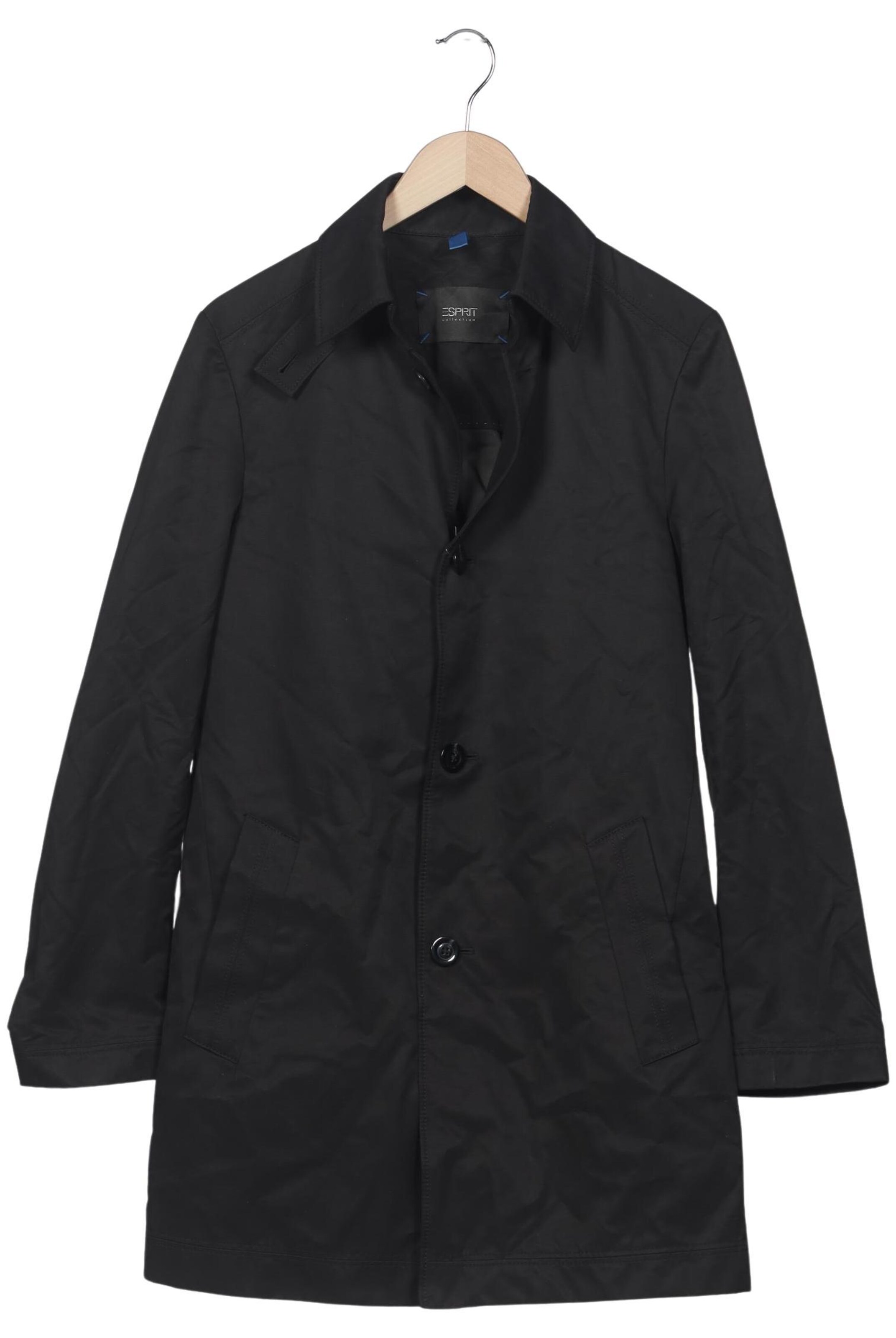 ESPRIT Jacket & Coat in M in Black: front