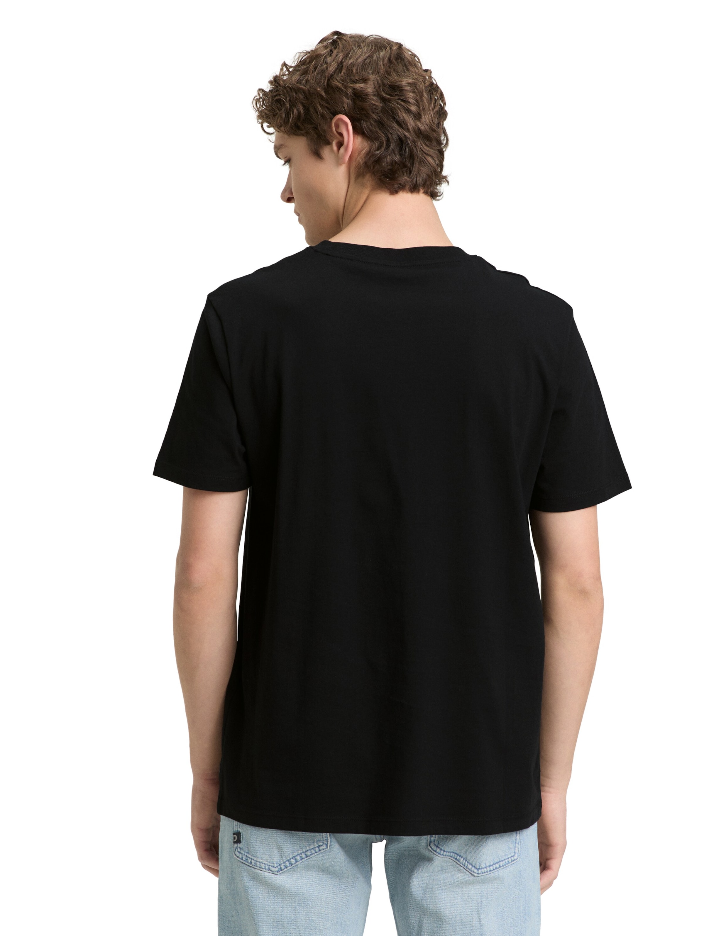 TOM TAILOR DENIM Shirt in Black