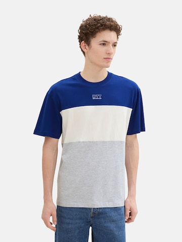 TOM TAILOR DENIM T-Shirt in Beige: Vorderseite