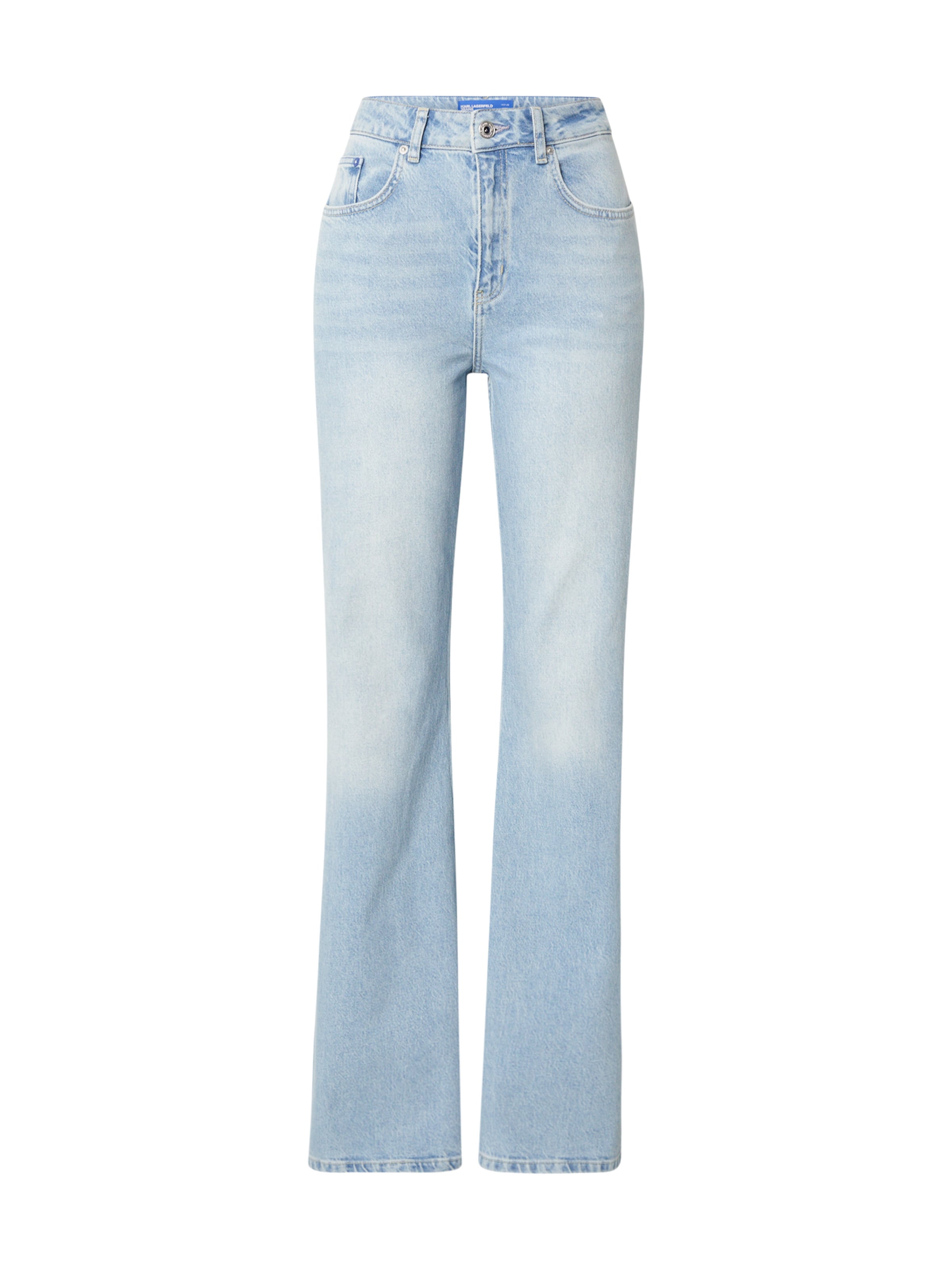 KARL LAGERFELD JEANS Zvonový Džíny – modrá: přední strana