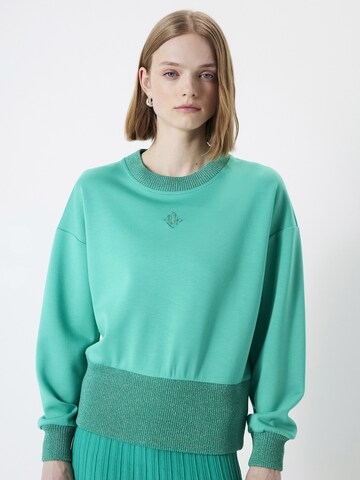 Ipekyol Sweatshirt in Green: front