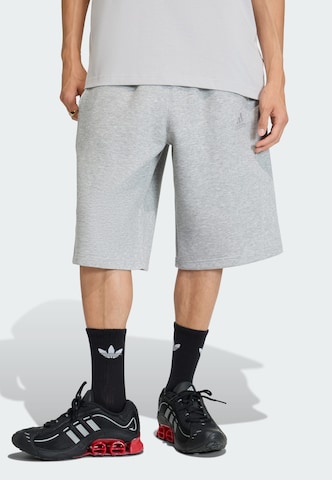 ADIDAS ORIGINALS Regular Broek ' Spacer' in Grijs: voorkant