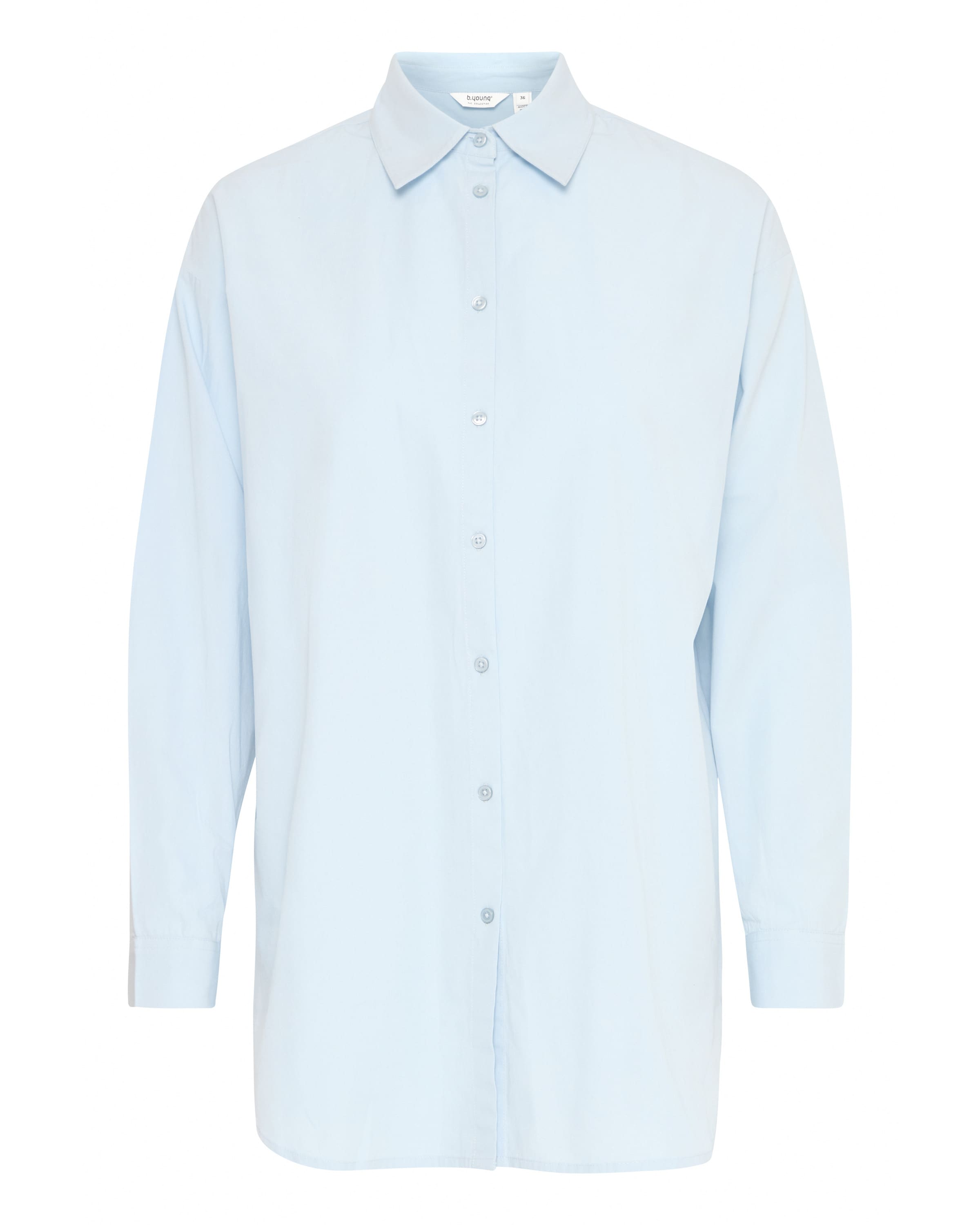 b.young - Blusa 'Gamze' en azul: frente